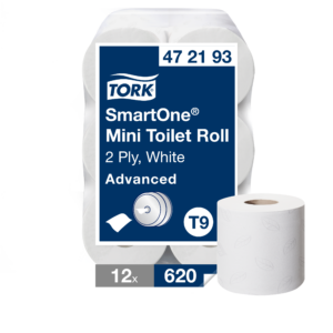 Tork SmartOne® Mini Toilet Roll White - (T9)