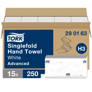 Tork Soft Singlefold Hand Towels White - (H3)