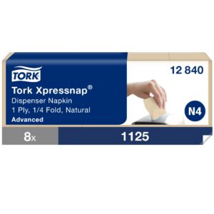 Tork Xpressnap® Natural Dispenser Napkin - (N4)