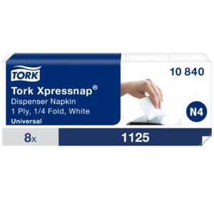 Tork Xpressnap® White Dispenser Napkin - (N4)